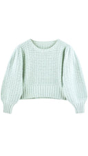 Valmorel Knit Pullover in Cloud