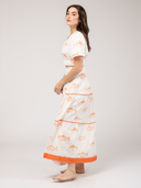 The Abby Skirt | Orange Fish