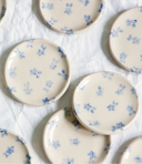 Blue Forget Me Not Ring Dish