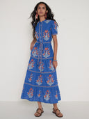 Saylor Dress in Nautical Brigitte