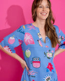 Alden Adair Dress Delaney Dress in Coastal Icon