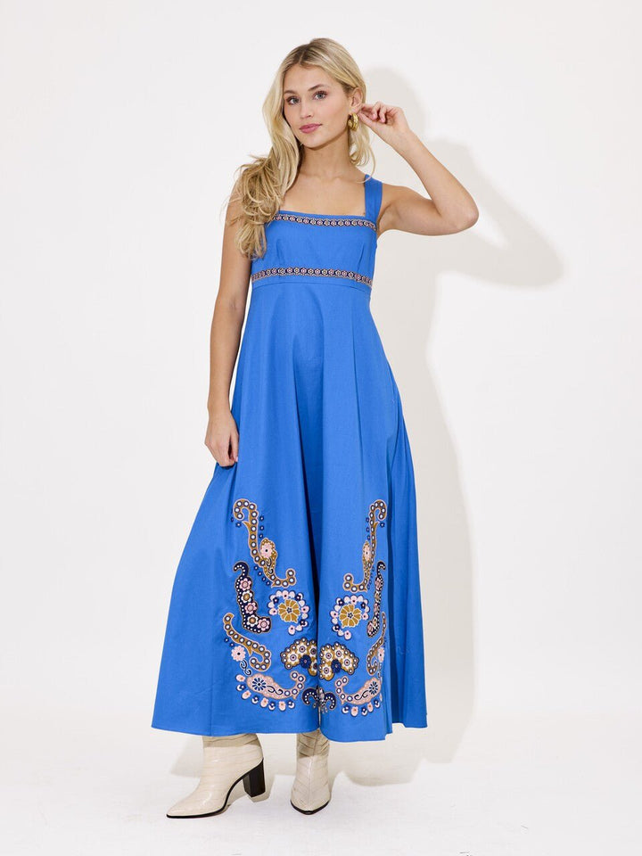 Alden Adair Dress Maria Dress in Denim