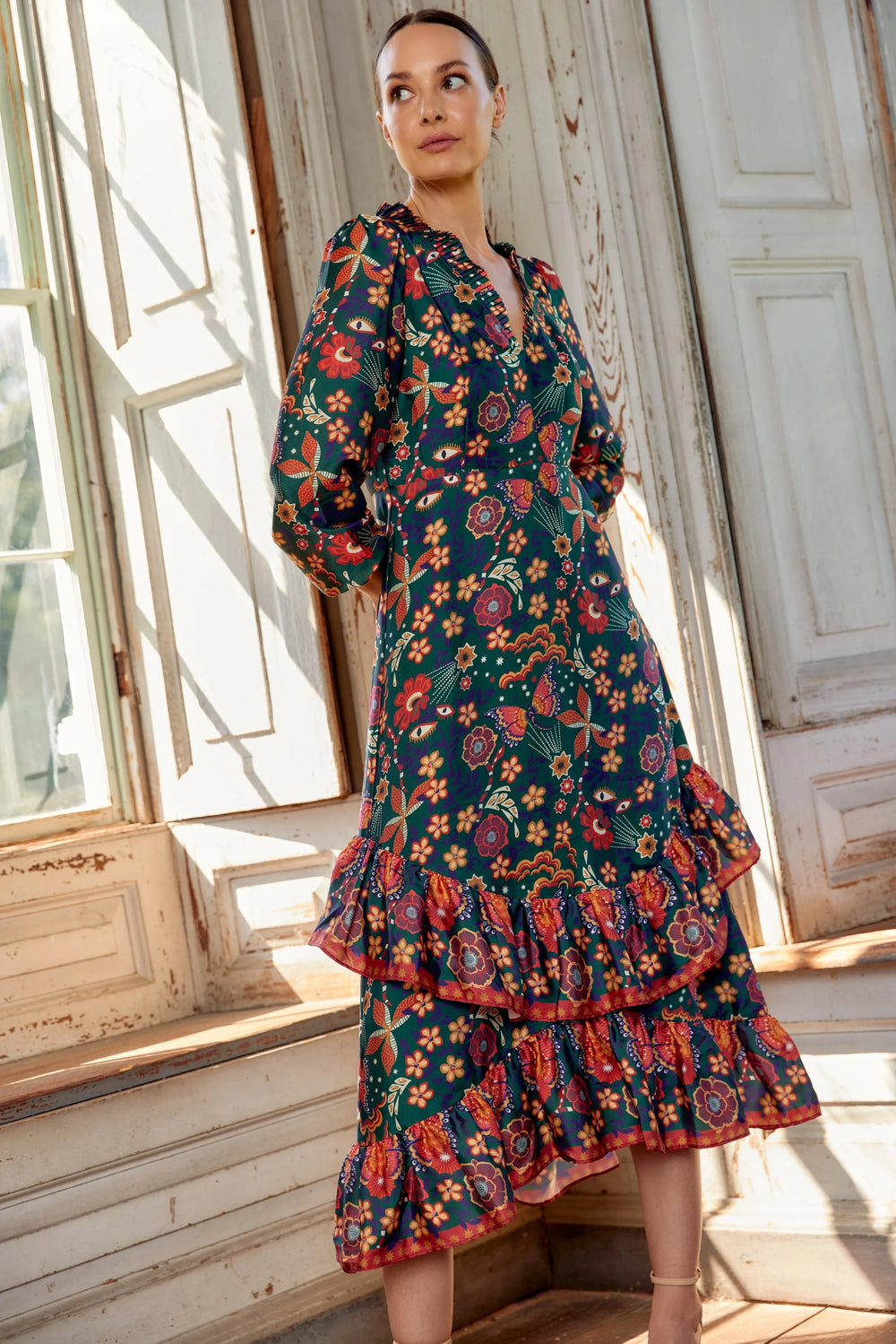 Alden Adair Dress Merritt Dress in Tapestry