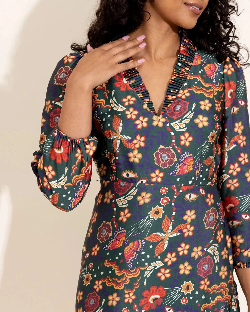 Alden Adair Dress Merritt Dress in Tapestry