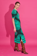 Alden Adair Dress Scout Sweater Dress in Palm Royale