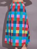 Alden Adair Skirt Daphne Skirt in Holiday Check