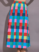 Alden Adair Skirt Daphne Skirt in Holiday Check