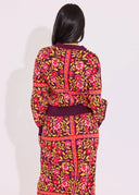 Alden Adair Sweater Meredith Cardigan in Golden Floral