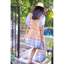 Alicia Bell Dress Angelia Mini in Mustard & Pink Floral