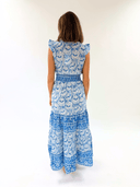 Alicia Bell Dress Annabelle Maxi in Blue Print