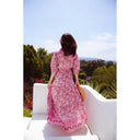 Alicia Bell Dress Blair Maxi in Pink Print