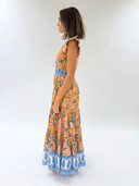 Alicia Bell Dress Farrah Maxi in Mustard Pink Floral