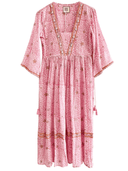 Alicia Bell Dress Violet Cotton Midi Dress