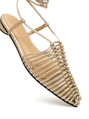 Alta Shoes Letha Gold Sandals