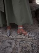 Alta Shoes Letha Silver Sandals