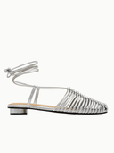 Alta Shoes Letha Silver Sandals