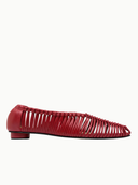 Alta Shoes Simone Red Craft Flats