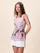 Amabel Top in Silva Print