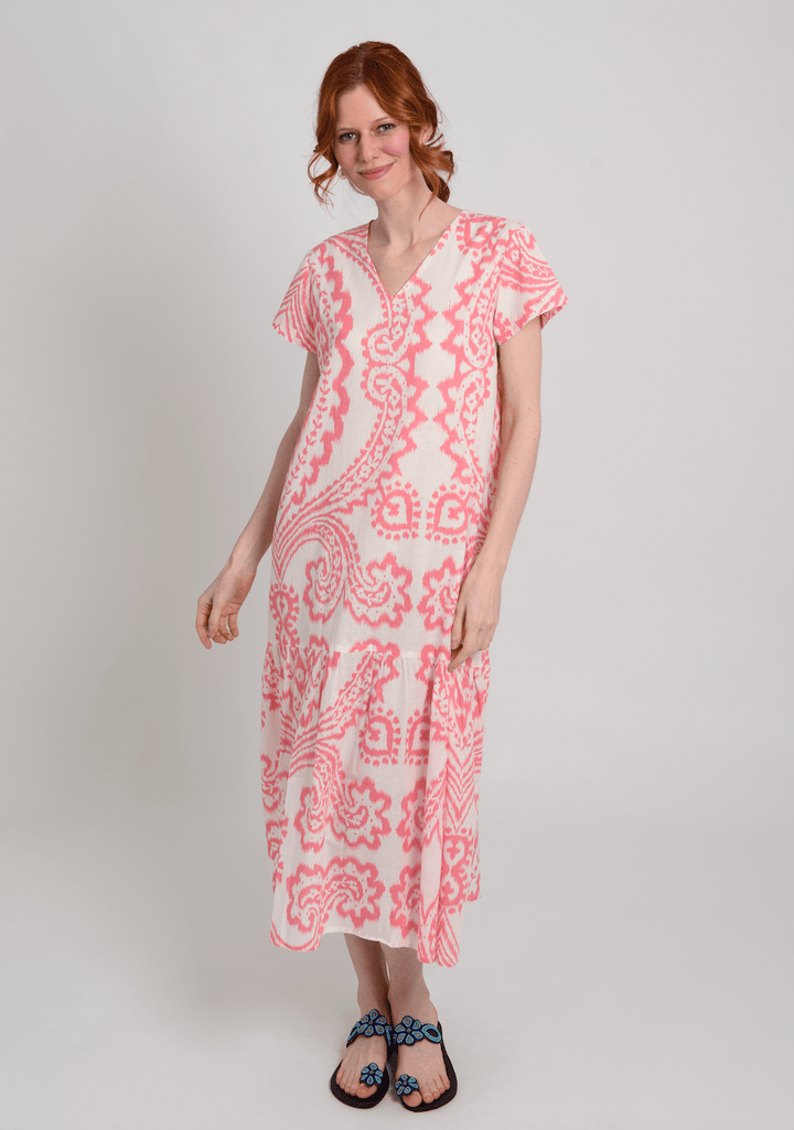 Amaya Textiles Dress Amaya | Chantel Dress in Pink
