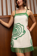 Anna Cate Dress Halley Dress in Verde