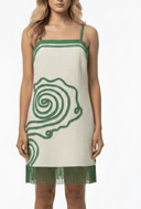 Anna Cate Dress Halley Dress in Verde