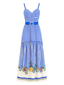Anna Cate Dress Jameson Midi Dress in Italian Stripe