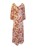 Anna Cate Dress Kinsley Midi Dress in Blush Bloom