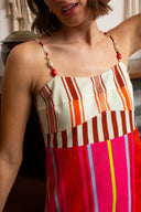 Anna Cate Dress Lauryn Dress in Bright Stripe