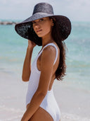 Artesano Hat Verona - Extra Wide Brim in Black