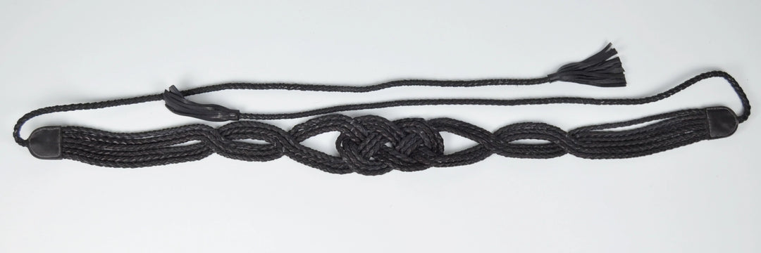 Black Safaa Wrap Belt