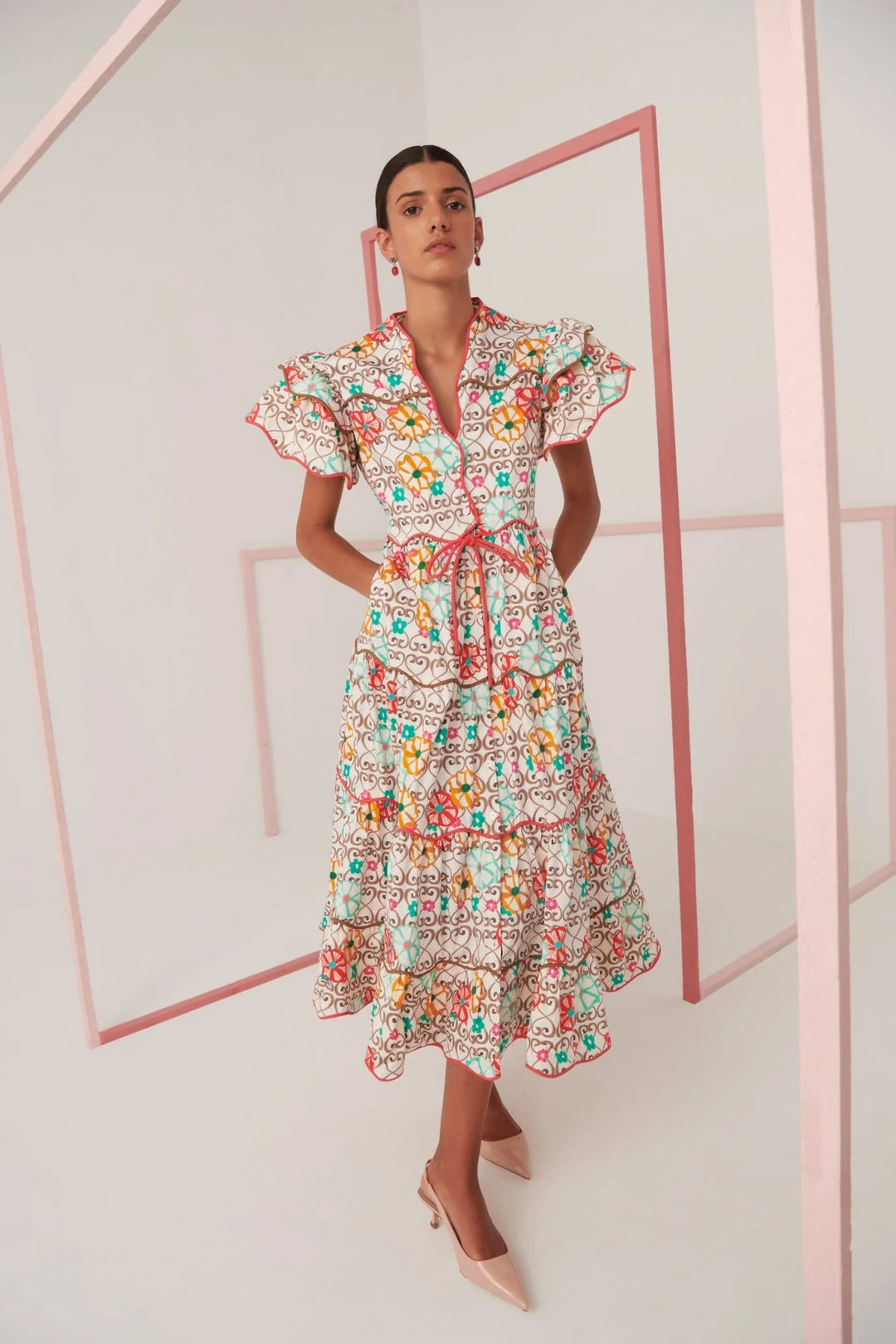 Baba Island Print Dress