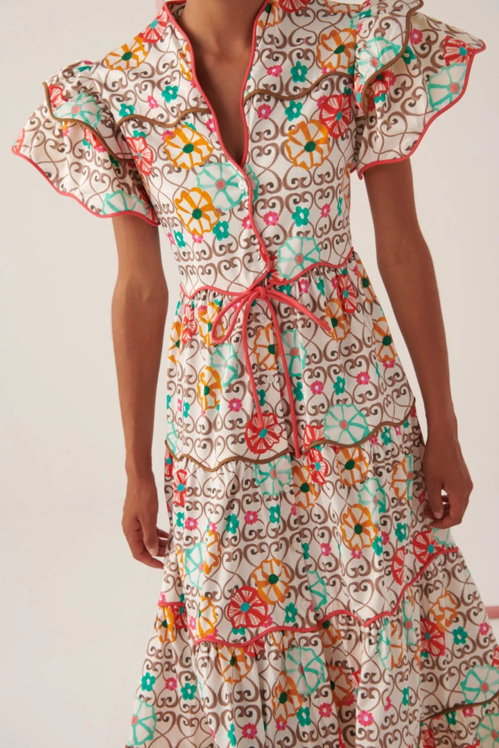 Baba Island Print Dress