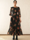 Banjanan Dress Alessandra Dress in Meteorite