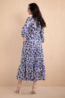 Banjanan Dress Bazaar Dress in Gaia Cobalt