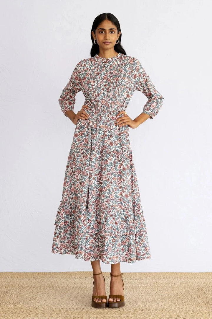 Banjanan Dress Bazaar Dress in Java Vine Wine