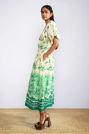 Banjanan Dress Francesca Dress in Wanderlust Jade
