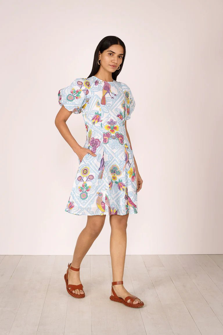 Banjanan Dress Garcia Dress in Floral Sky