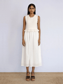 Banjanan Dress Heather Crochet Dress in Ivory