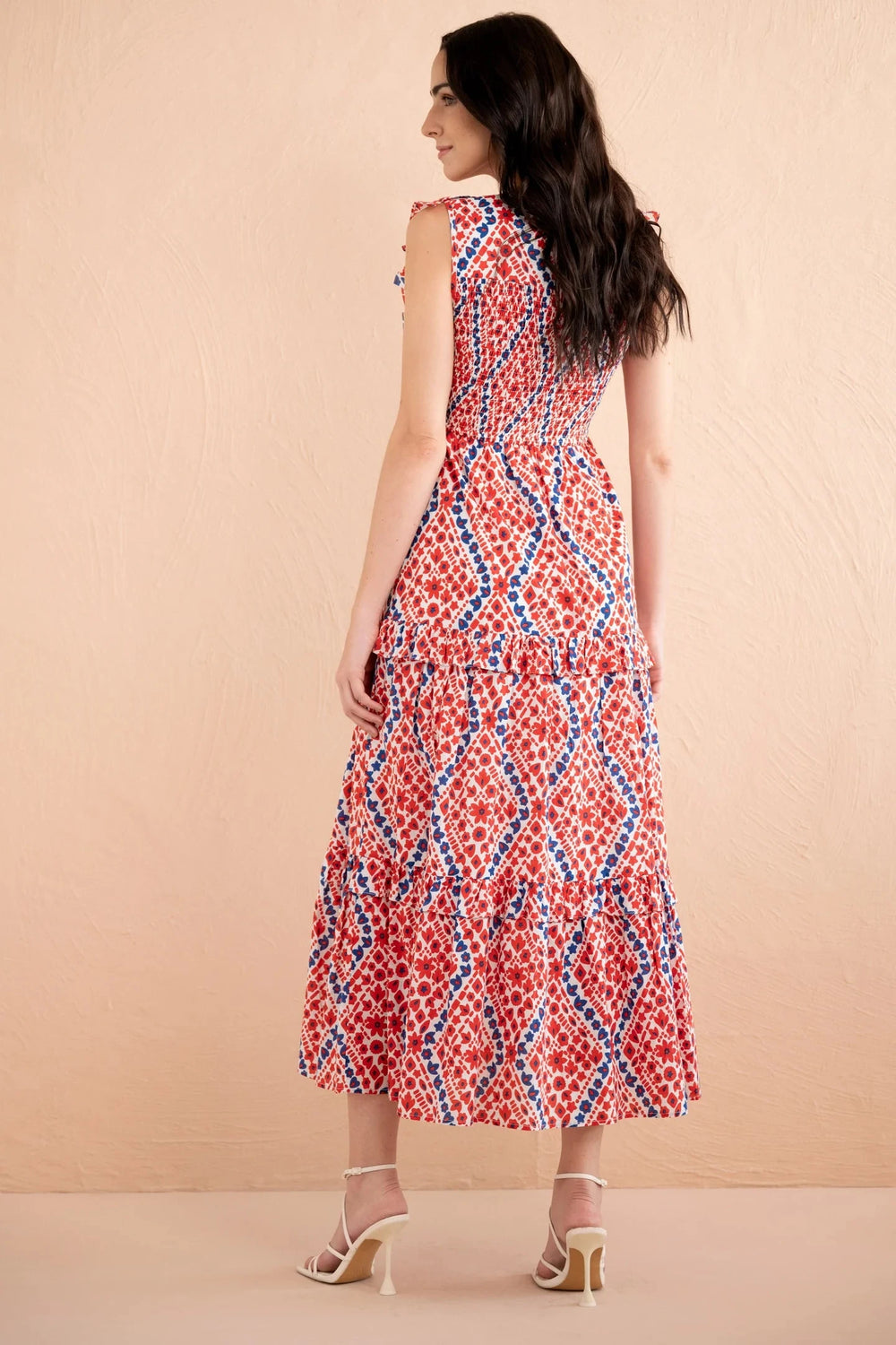 Banjanan Dress Iris Dress in Athena Heart Poppy