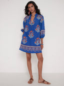 Banjanan Dress Liza Mini Dress in Nautical Brigitte