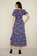 Banjanan Dress Quant Dress in Persian Tile Lapis