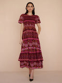 Banjanan Dress Quant Dress in Rhubarb
