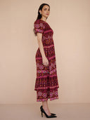 Banjanan Dress Quant Dress in Rhubarb