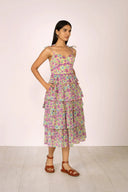 Banjanan Dress Ramona Dress in Daisy Lemon