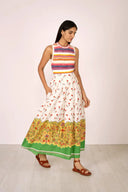 Banjanan Skirts Deena Skirt in Paisley Ming