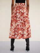 Banjanan Skirts Magdalena Skirt in Bibi Rose Chocolate