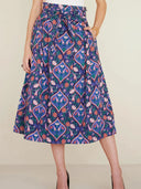 Banjanan Skirts Tobias Skirt in Persian Tile Lapis