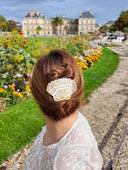 Handmade Seashell Lay Down Claw Clip
