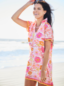 The Beach Tunic | Pink Watercolor