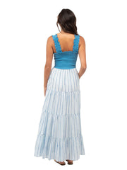 Beau & Ro Bag Company Dress Page Maxi Dress | Blue Vine